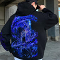 Unisex Anime Inspired Vintage Plush Hoodie