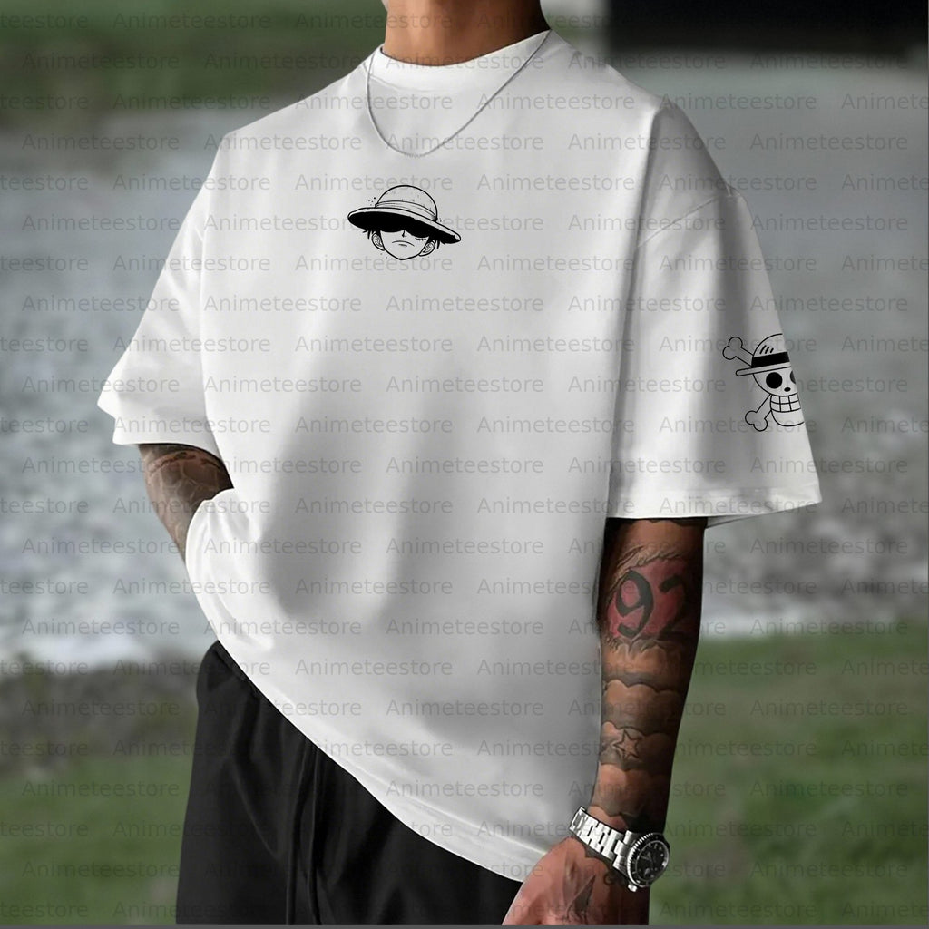 OP-Unisex Anime Inspired Vintage T-Shirt
