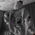 OP-Unisex Oversized Anime Print Hoodie