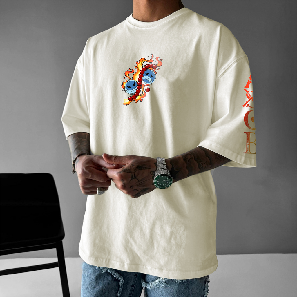 OP-Unisex Anime Inspired Vintage T-Shirt
