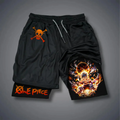 Unisex Casual Anime Style Shorts
