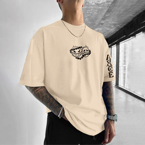 0P-Unisex Anime Inspired Vintage T-Shirt