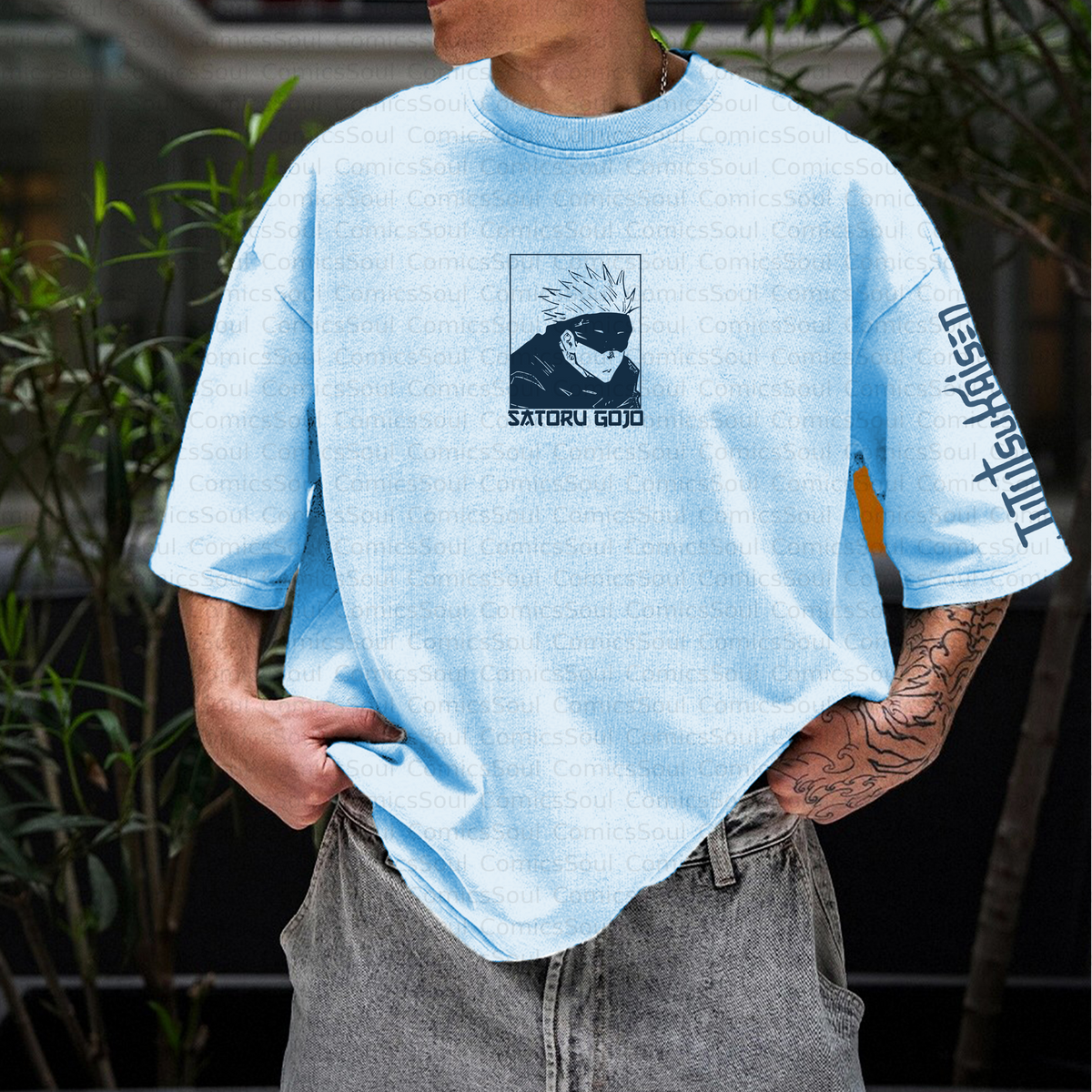 Unisex Anime Inspired Vintage T-Shirt