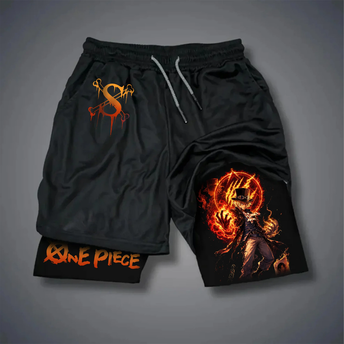 Unisex Casual Anime Style Shorts