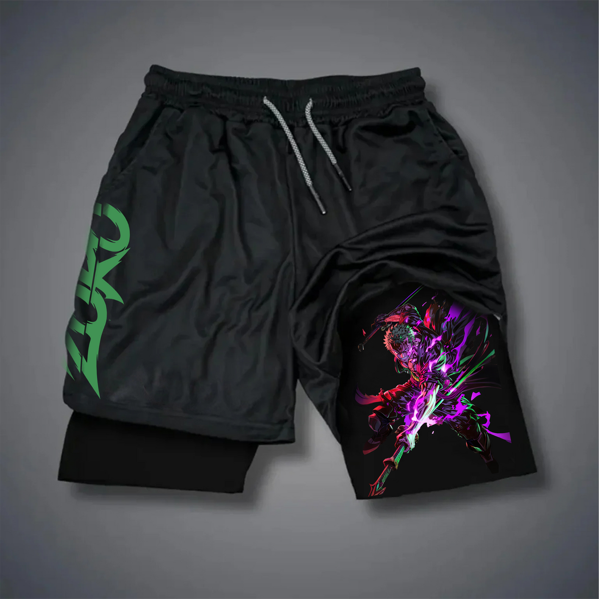OP-Unisex Casual Anime Style Shorts