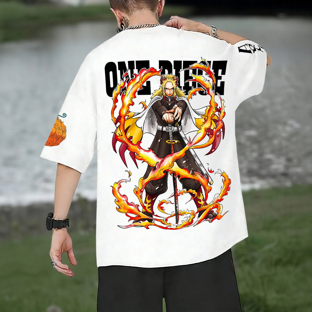 OP-Unisex Anime Inspired Vintage T-Shirt| KNY