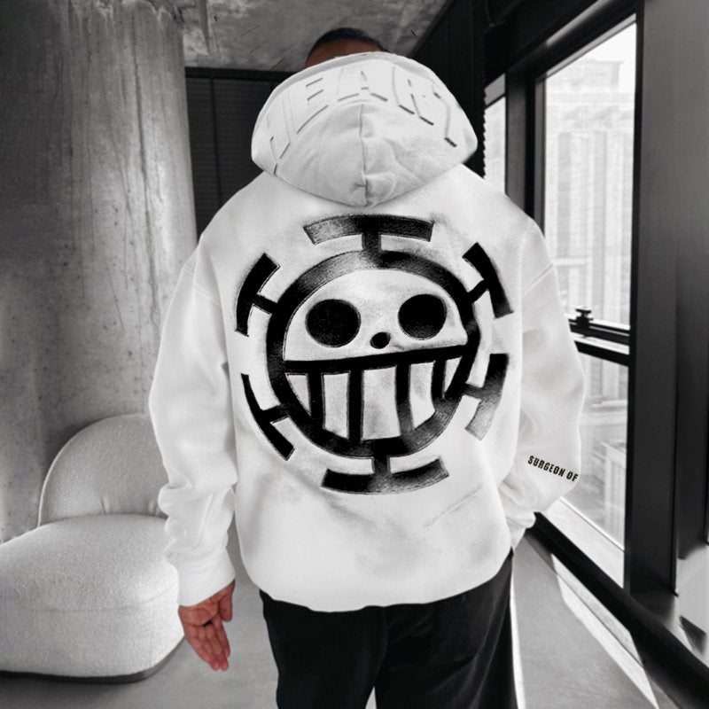 OP-Oversize Print Hoodie