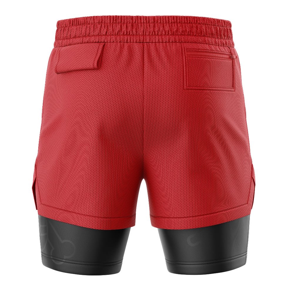 0P-Straw Hats Luffy   2-in-1 Performance Shorts