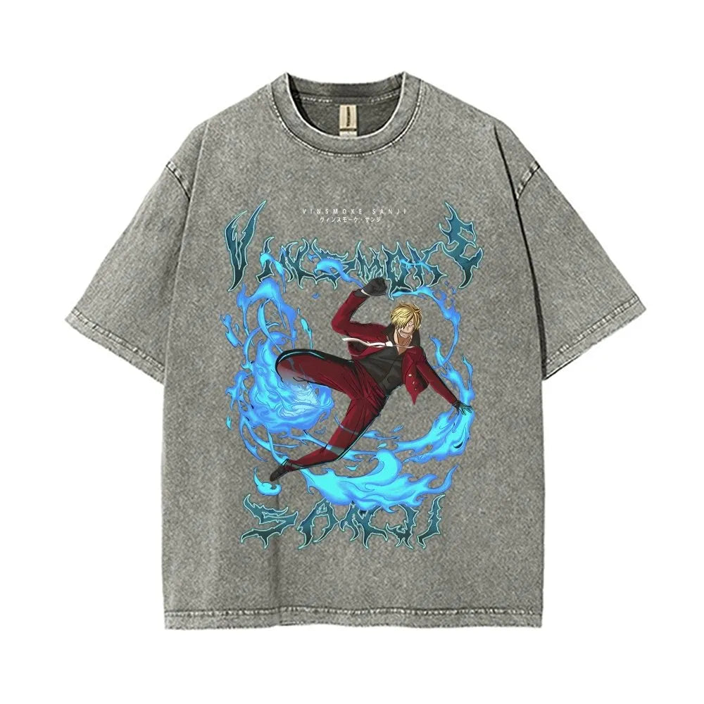OP-Sanji Vintage Oversized T-Shirt