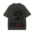OP-Luffy Vintage Oversized T-Shirt