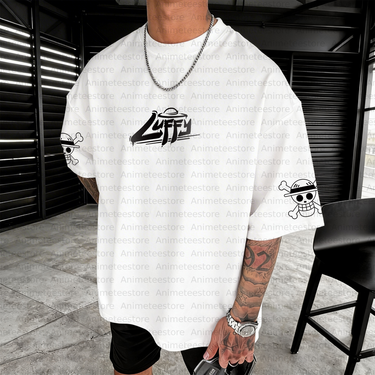 OP-Unisex Anime Inspired Vintage T-Shirt