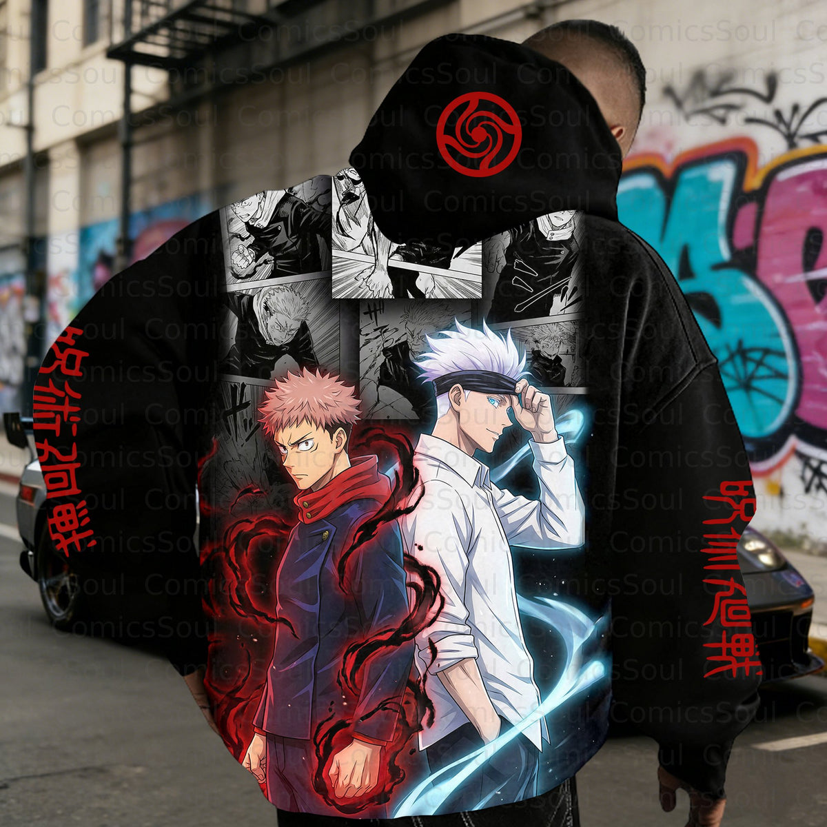 Unisex Graphic Streetwear Vintage Plush  Hoodie