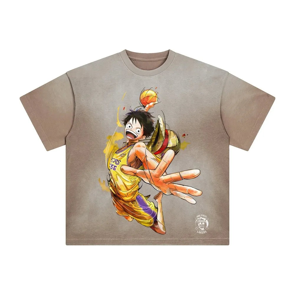 OP-Unisex Vintage Tee丨 Lakers   Tee