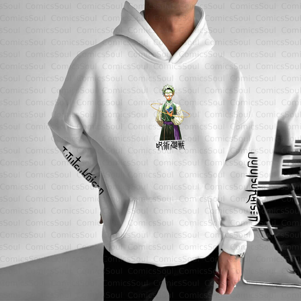 Unisex Anime Graphic Streetwear Vintage Hoodie丨Comicssoul