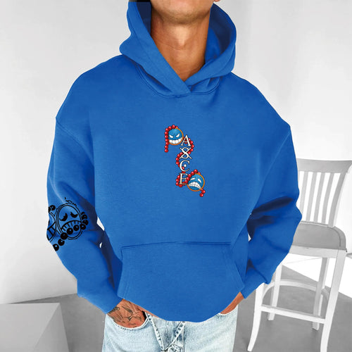 0P-Unisex Anime Graphic Streetwear Vintage Plush Hoodie