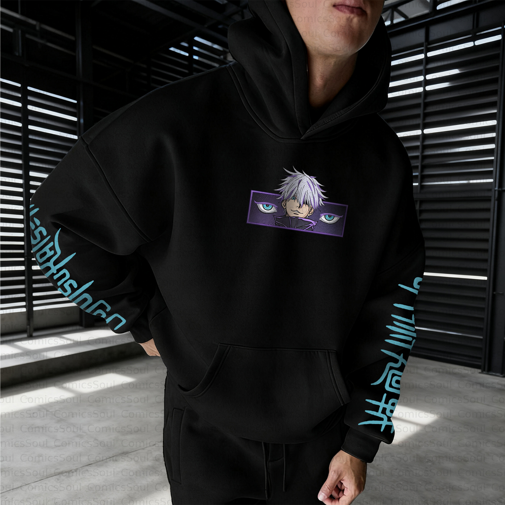 Unisex Anime Inspired Vintage Plush Hoodie