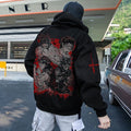 Unisex Anime Inspired Vintage Plush Hoodie