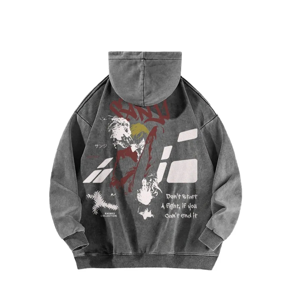 OP-Sanji Vintage Hoodie