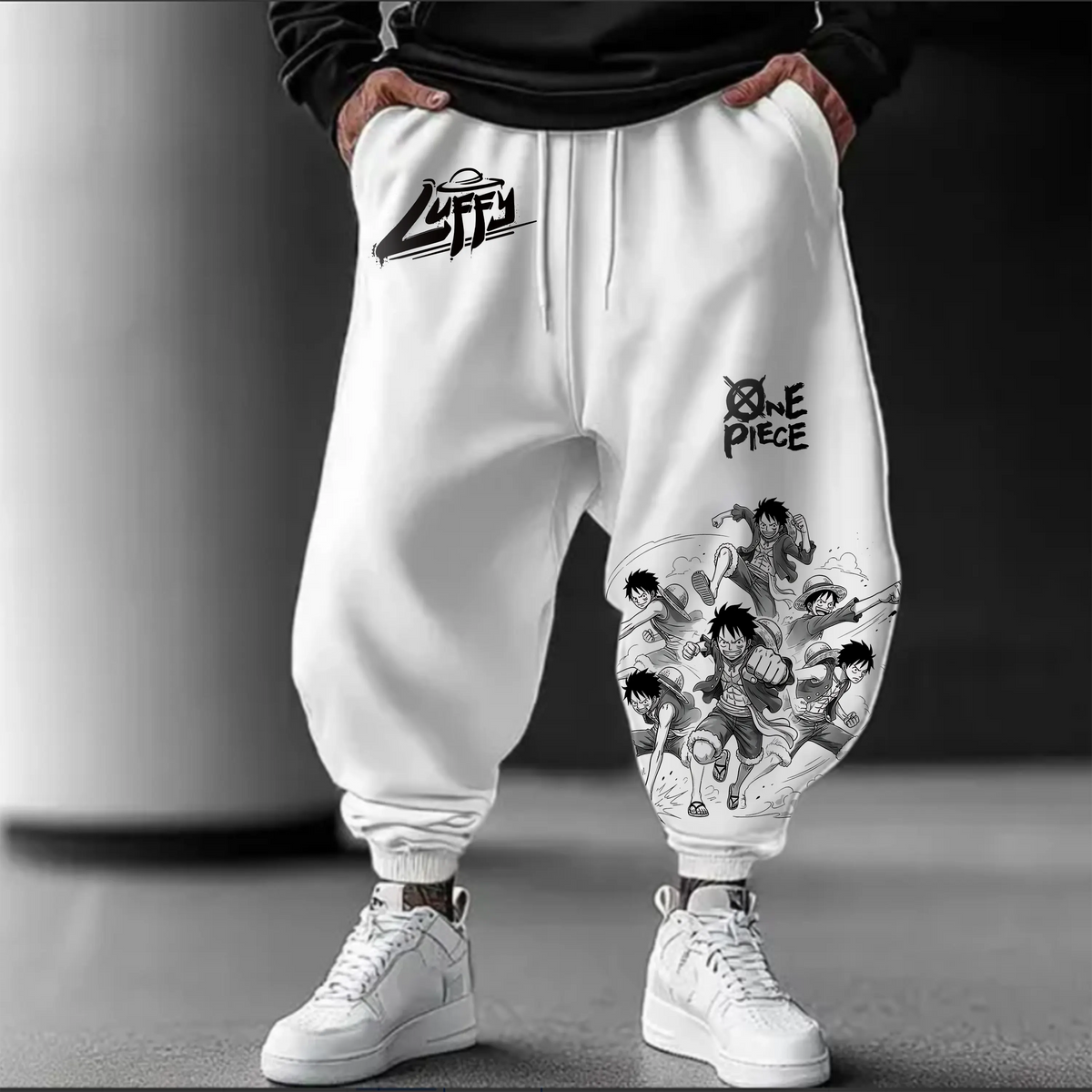 OP-Unisex Casual Anime Streetwear Pant