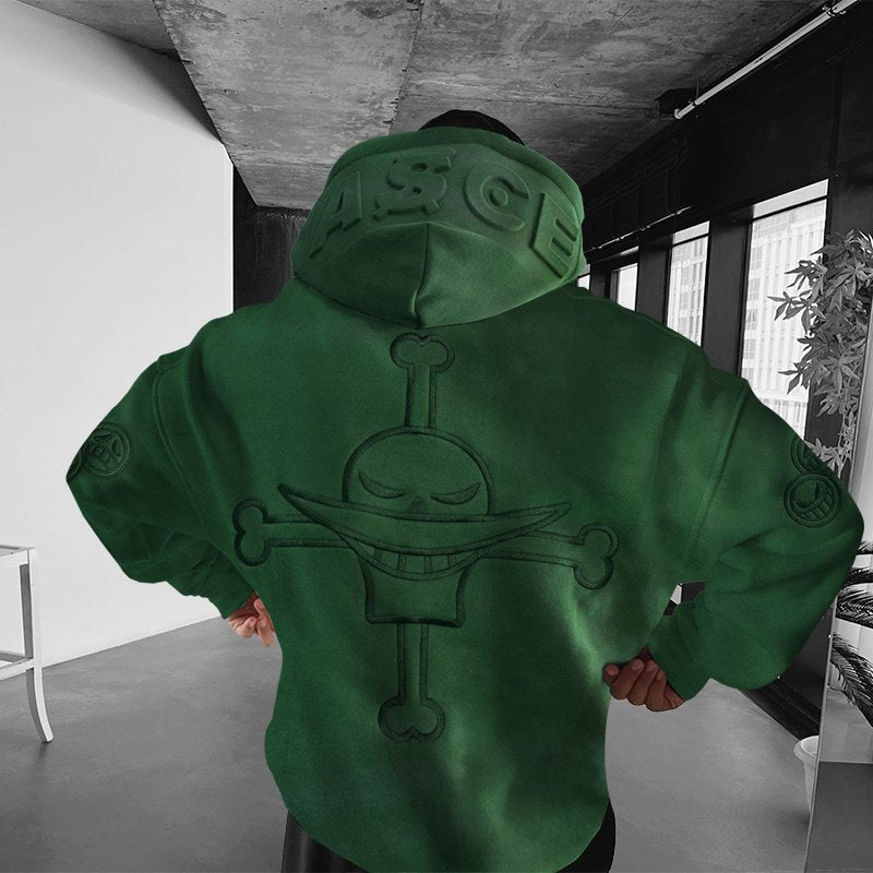 OP-Oversize "" Print Hoodie