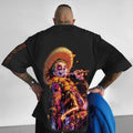 0P-Unisex Anime Inspired Vintage T-Shirt