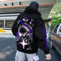 Unisex Anime Inspired Vintage Plush Hoodie