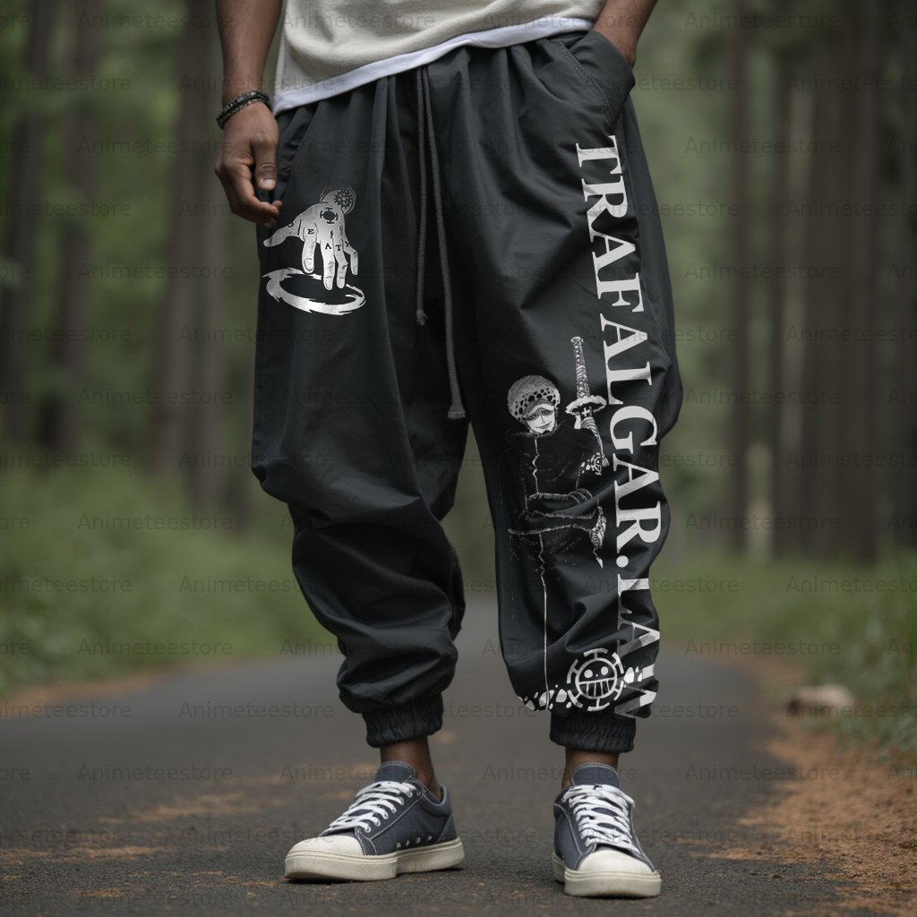 OP-Men's Casual Anime   Print Pencil Pants