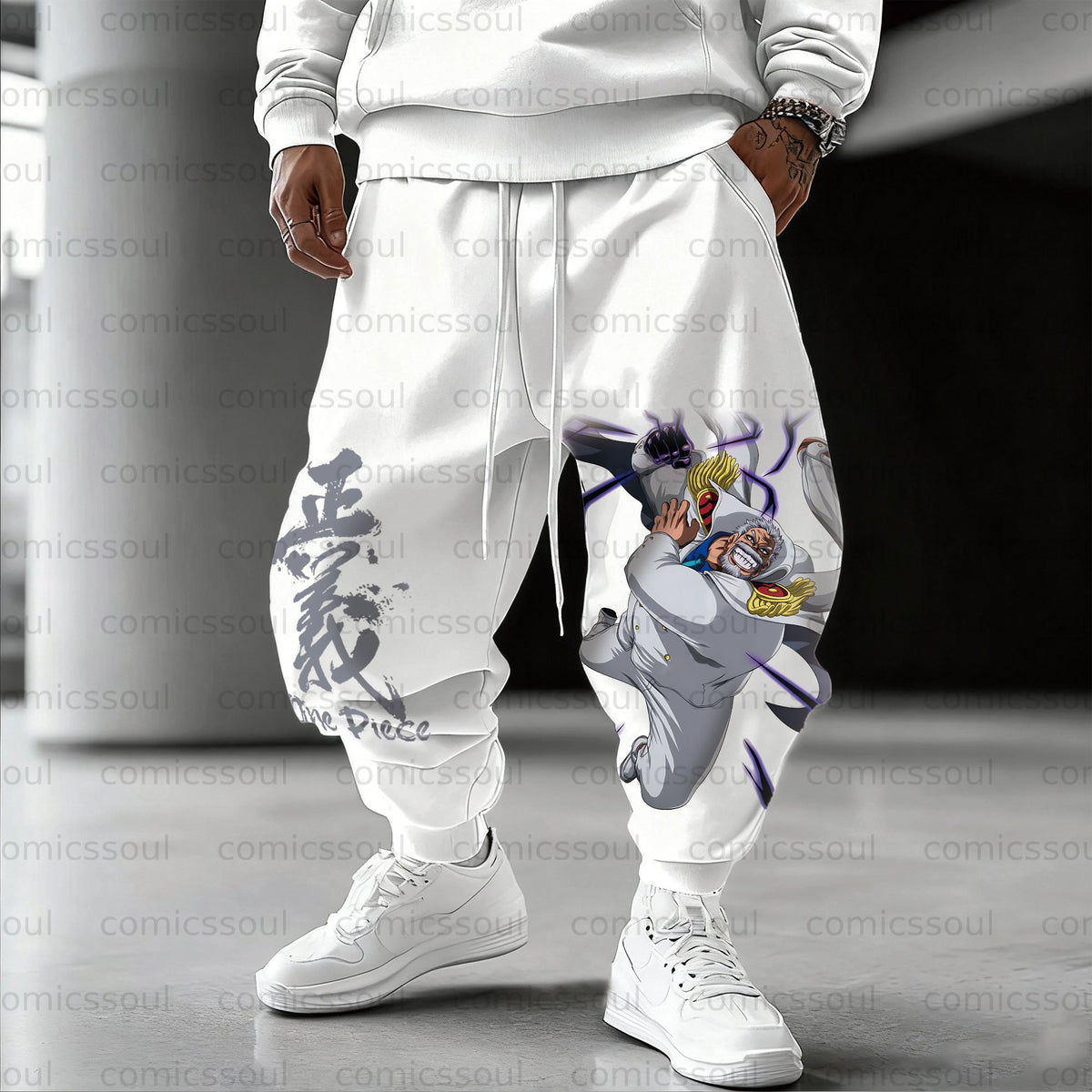 Unisex Anime Inspired Vintage Pants