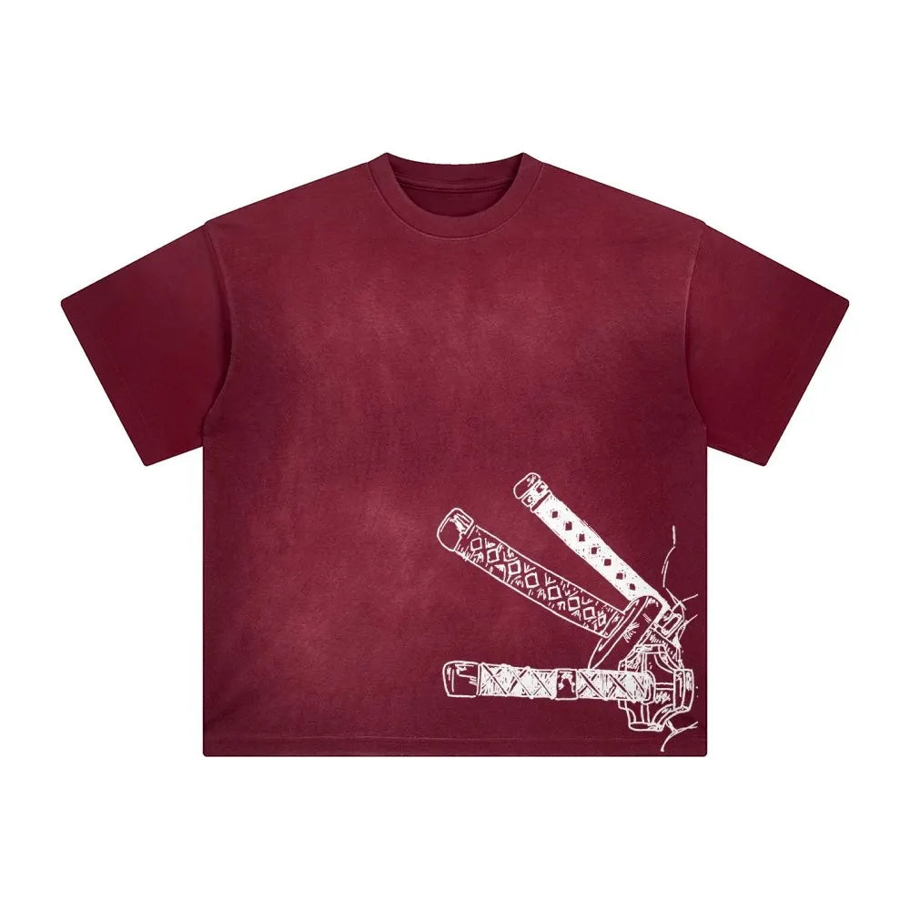 OP-Vintage Washed Tee  Zoro