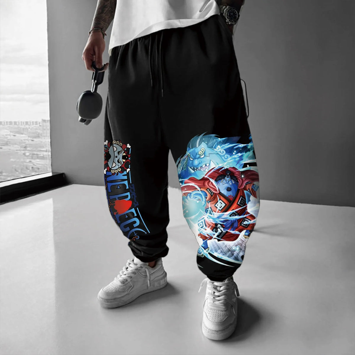 0P-Unisex Anime Inspired Vintage Pants
