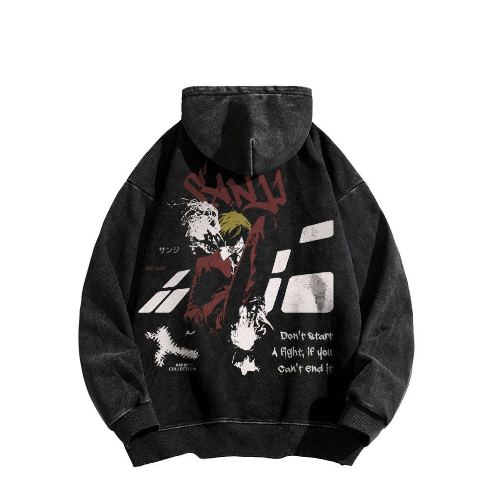 OP-Sanji Vintage Hoodie