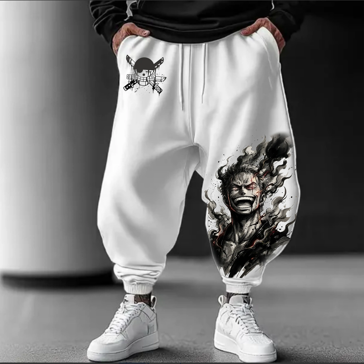 OP-Unisex Casual Anime Streetwear Pant