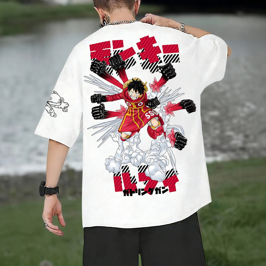 OP-Unisex Anime Inspired Vintage T-Shirt