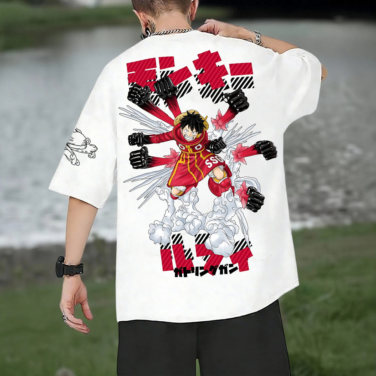 OP-Unisex Anime Inspired Vintage T-Shirt