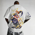 0P-Unisex Anime Inspired Vintage T-Shirt