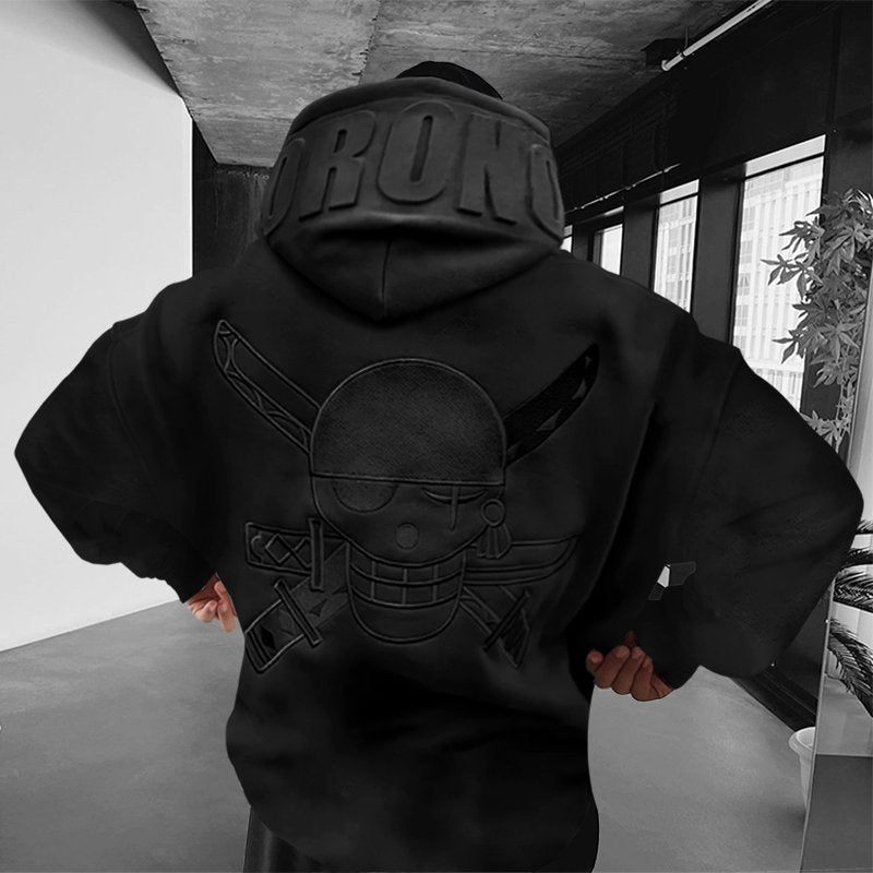 OP-Oversize Print Hoodie