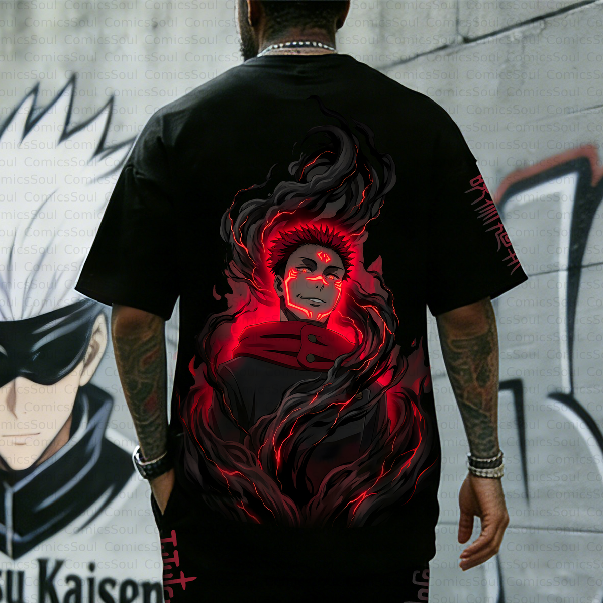 Unisex Anime Inspired Vintage T-Shirt