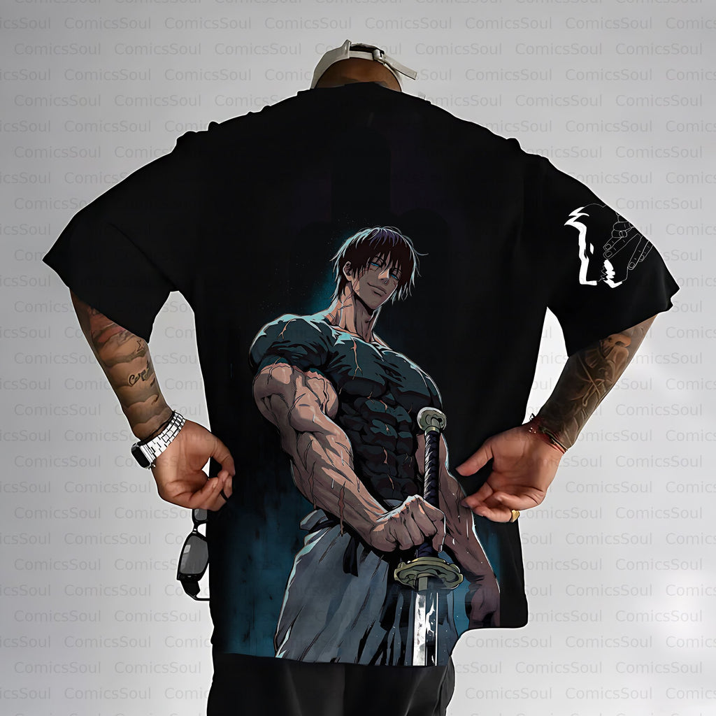 Unisex Anime Inspired Vintage T-Shirt