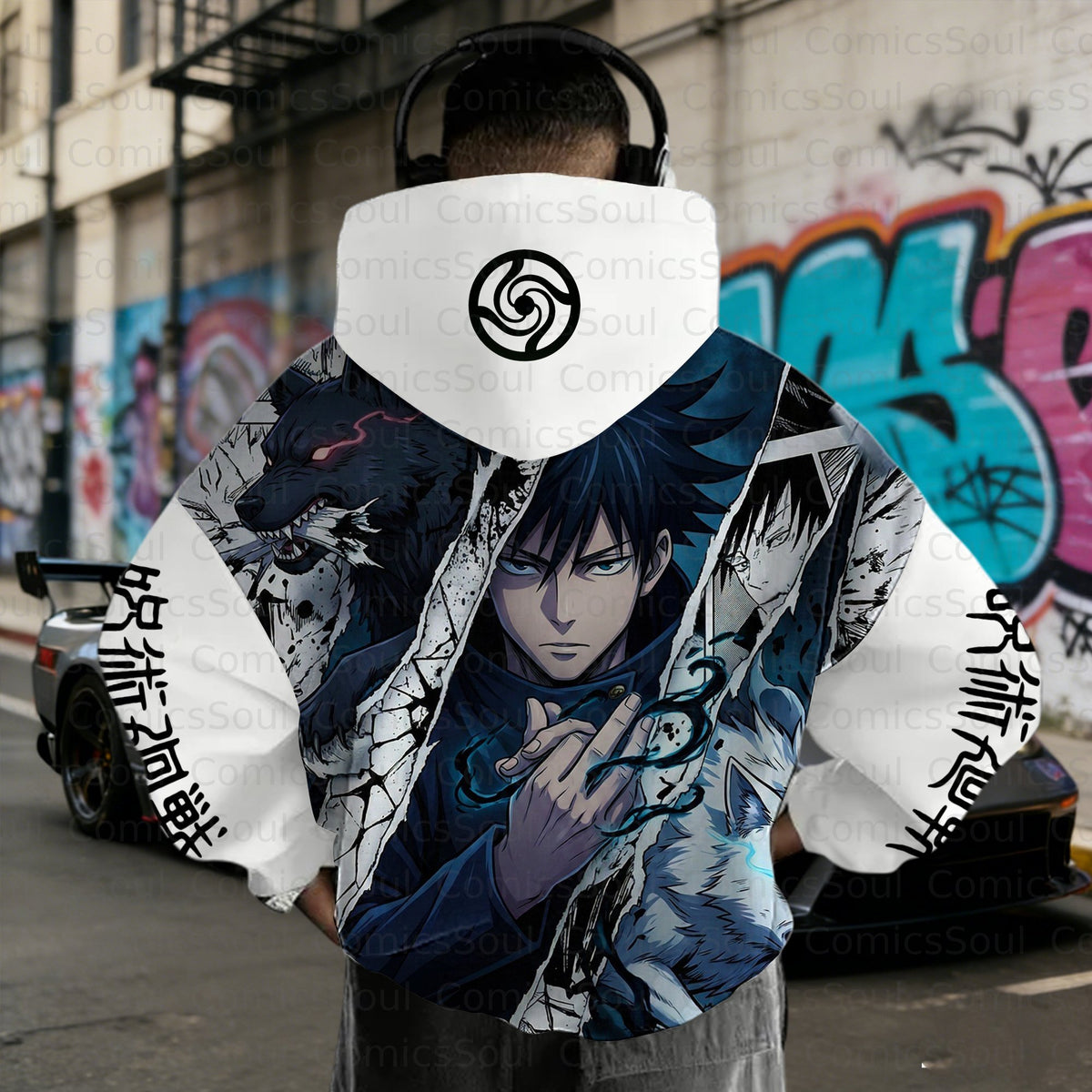 Unisex Graphic Streetwear Vintage Plush  Hoodie