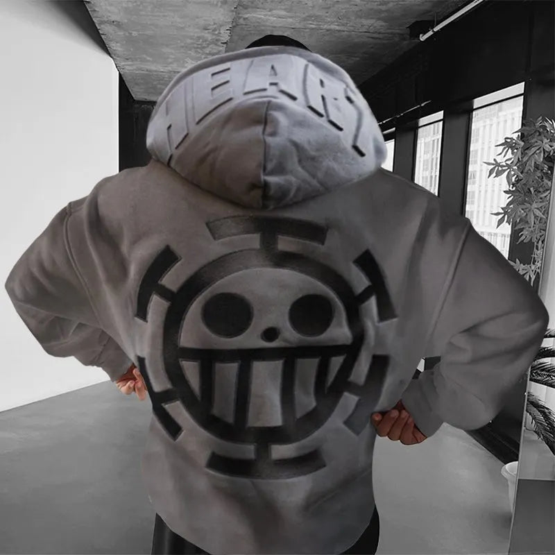 OP-Oversize Print Hoodie
