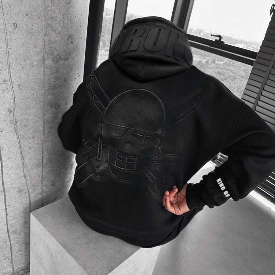 OP-Oversize Print Hoodie