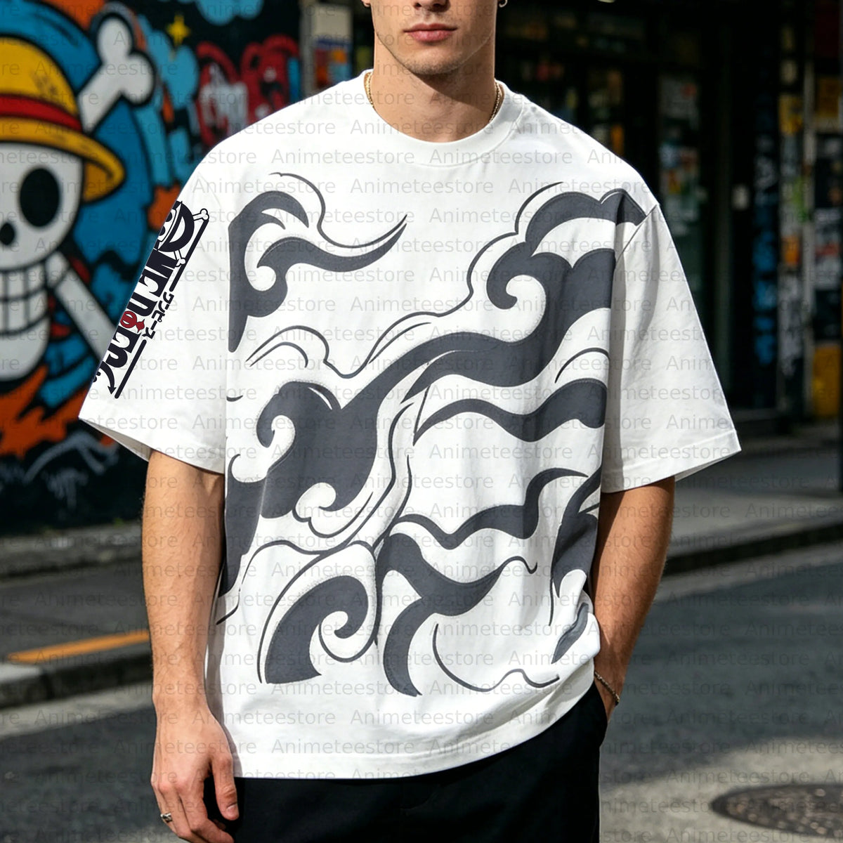 OP-Unisex Anime Inspired Vintage T-Shirt