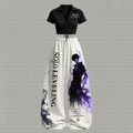 Solo Leveling Drawstring Short Sleeve Top & Long Pants Two-Piece Set