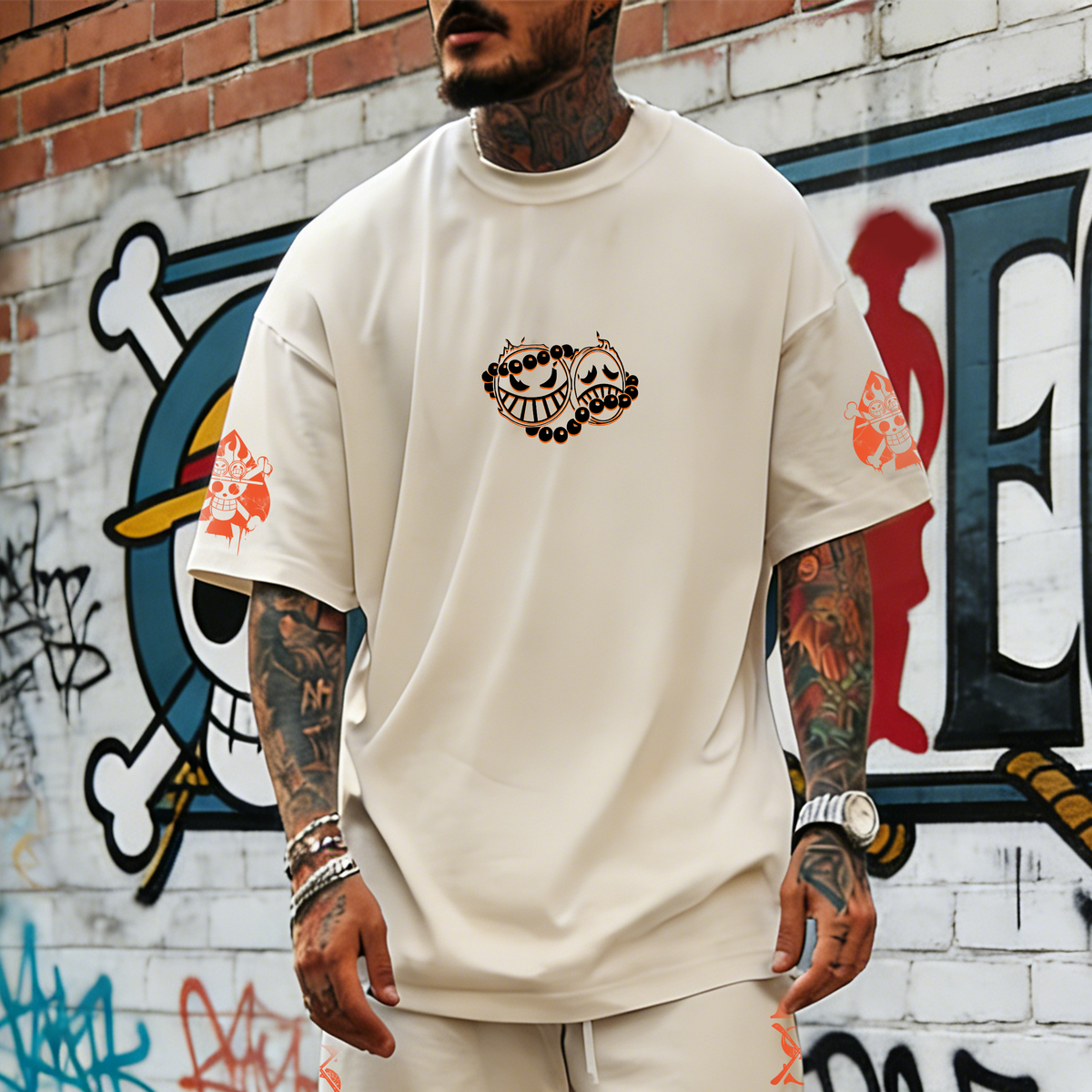 Unisex Anime Inspired Vintage T-Shirt