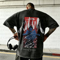 Unisex Anime Inspired Vintage Washed T-Shirt