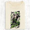 OP-Unisex Anime Inspired Vintage Washed T-Shirt