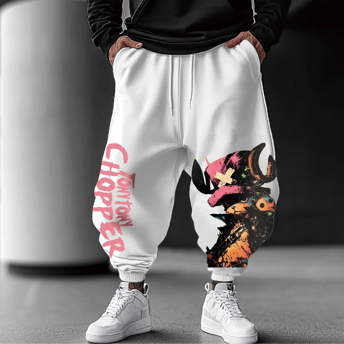 0P-Unisex Anime Inspired Vintage Pants
