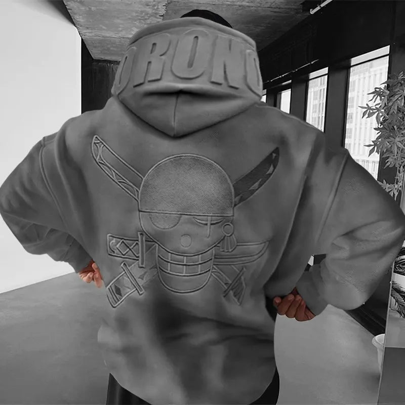 OP-Oversize Print Hoodie