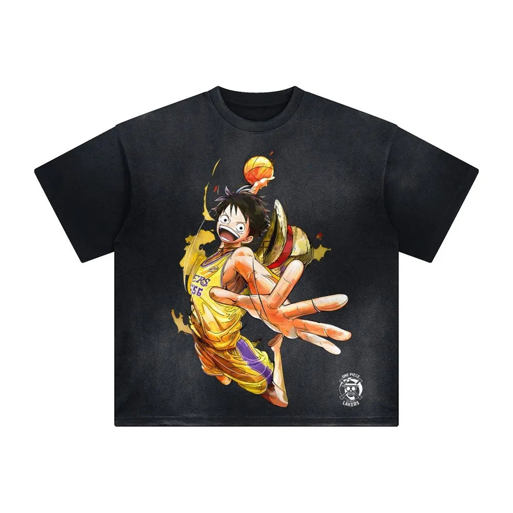 OP-Unisex Vintage Tee丨 Lakers   Tee