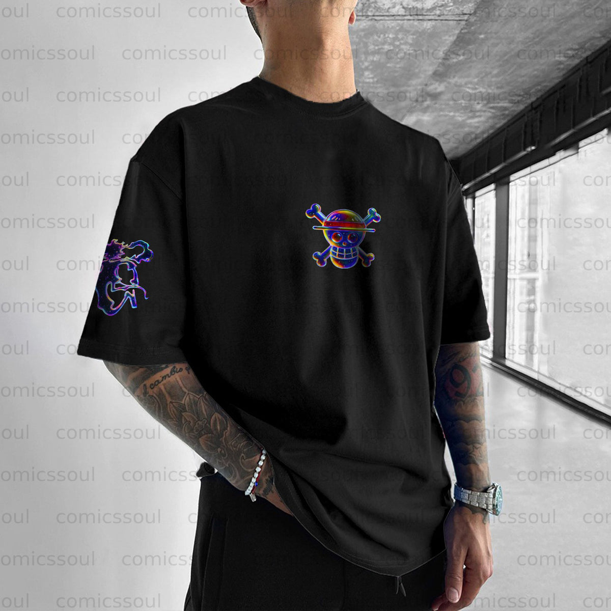 Unisex Anime Inspired Vintage T-Shirt